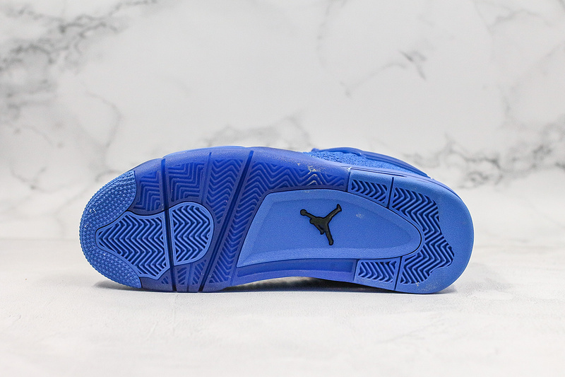 Nike Air Jordan 4 Retro Flyknit Hyper Royal Blue Sneakers