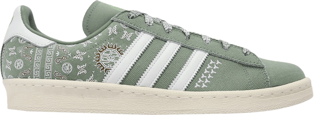Adidas Campus 80s Peking Opera Silver Green IG7949 Lifestyle Shoes