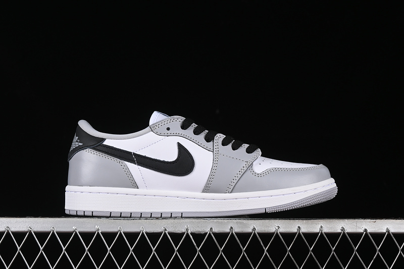 Nike Air Jordan 1 Low OG White Black Wolf Grey Sneakers