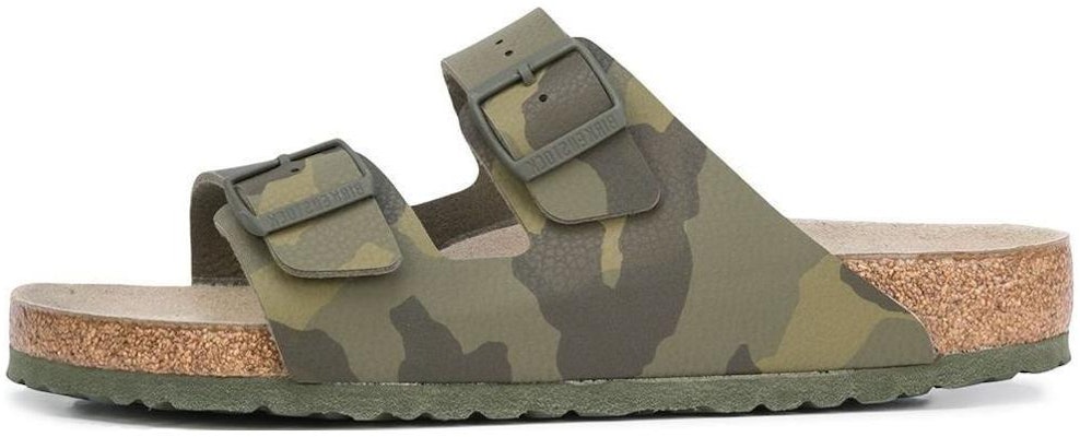 Birkenstock Arizona Camouflage Green 10195971 Fashion Slippers