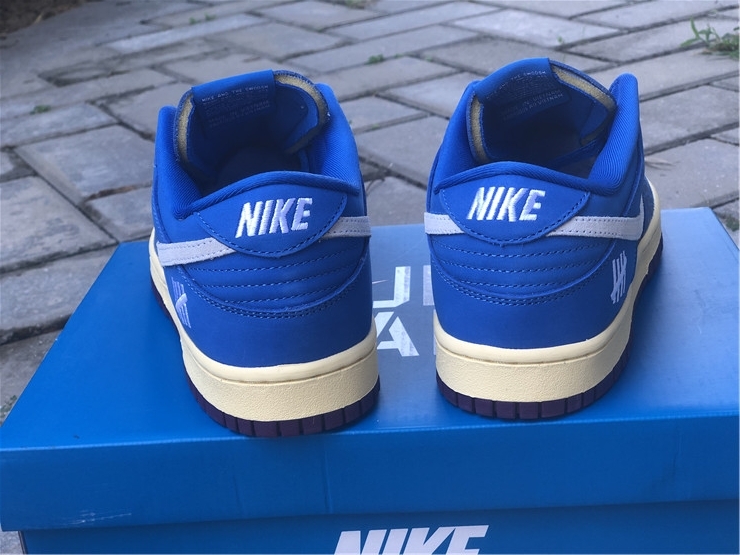 Nike Dunk x Undefeated Low '5 On It' Signal Blue Sneakers