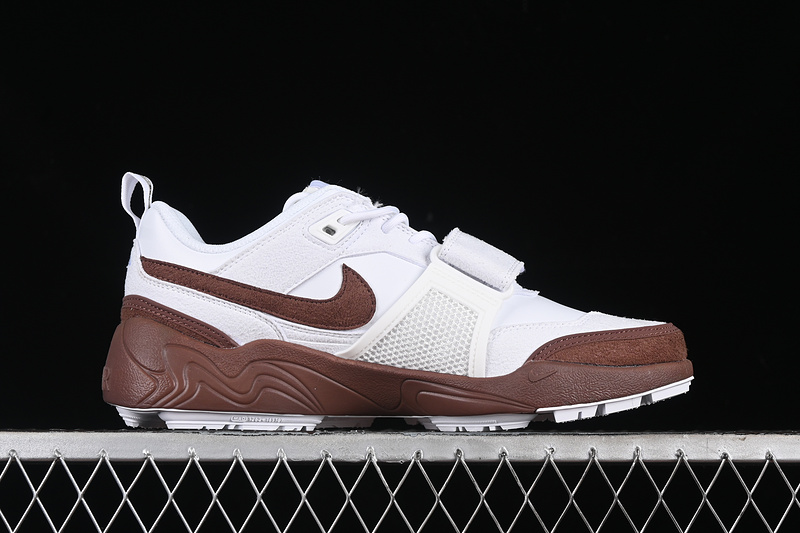 Nike Air Jordan Shark-A-Don Sail Travis Scott White Light Chocolate Sneakers