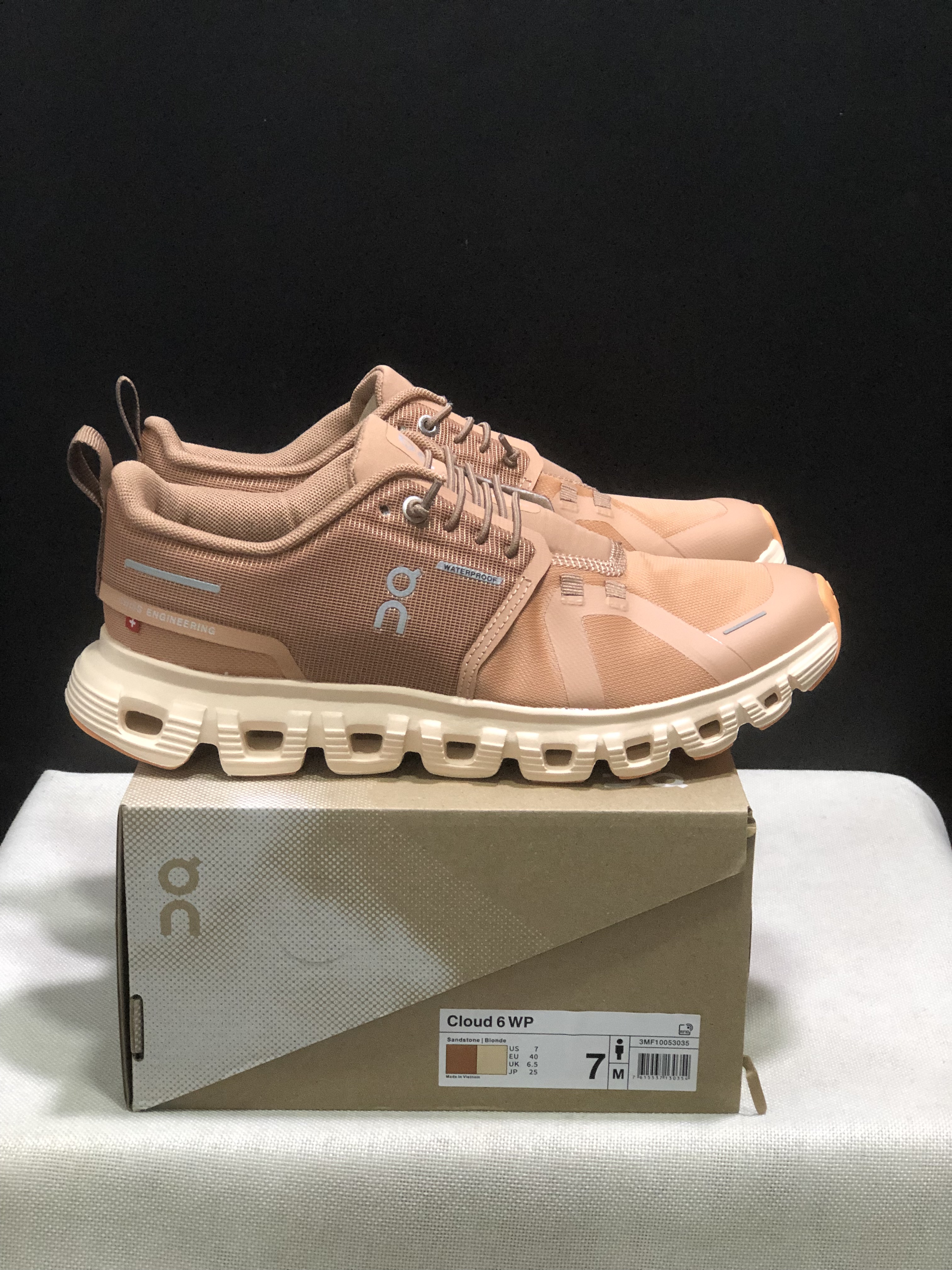 On Running Cloud 6 Casual Life Shoes Light Brown