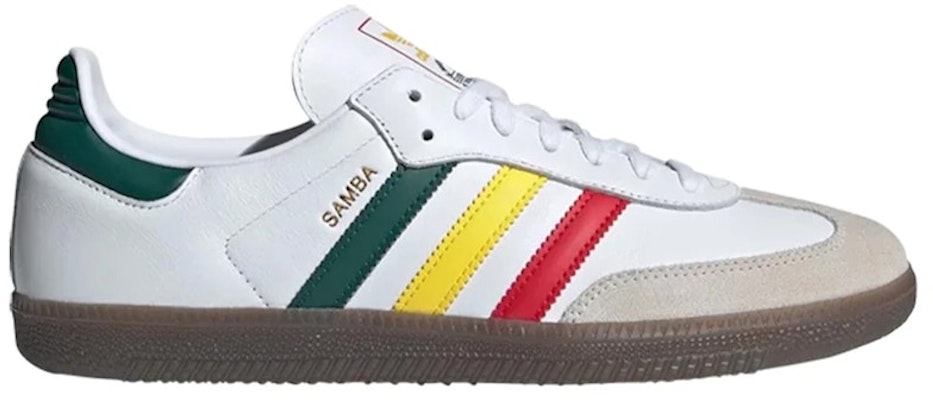 Adidas Samba Rasta-White IH3118 Shoes