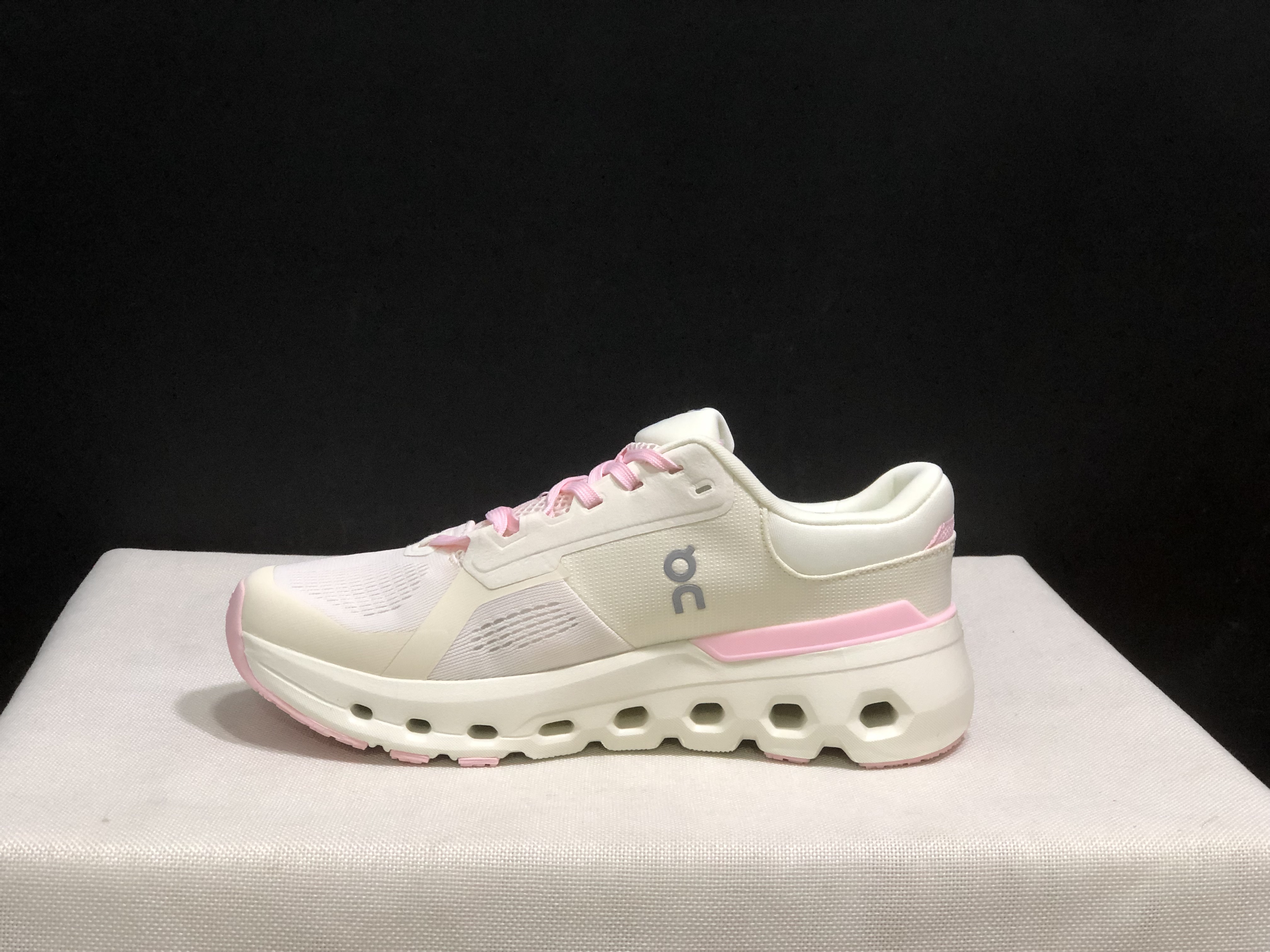 On Running Cloudrunner 2 Mesh Breathable Running Shoes Pink/Beige