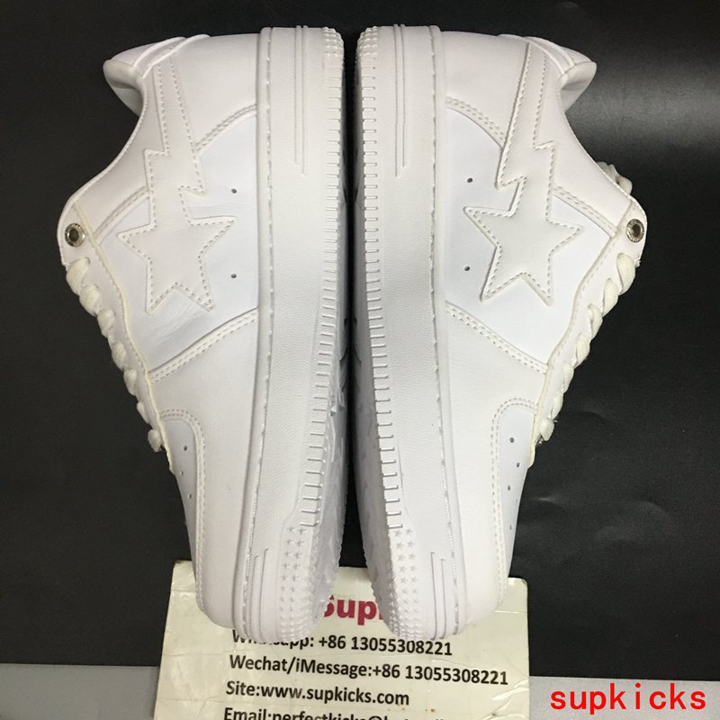 A Bathing Ape Bape Sta Triple White