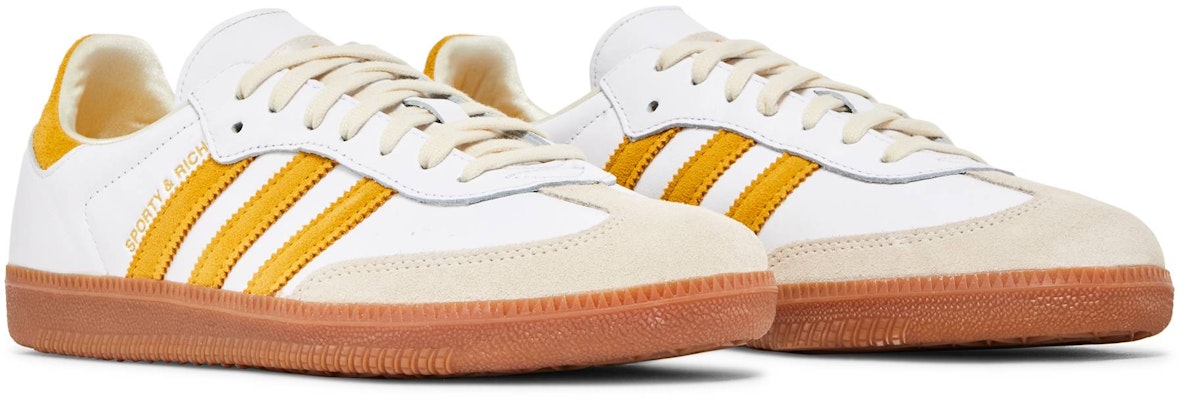 Adidas Samba White Bold Gold IF5661 Shoes