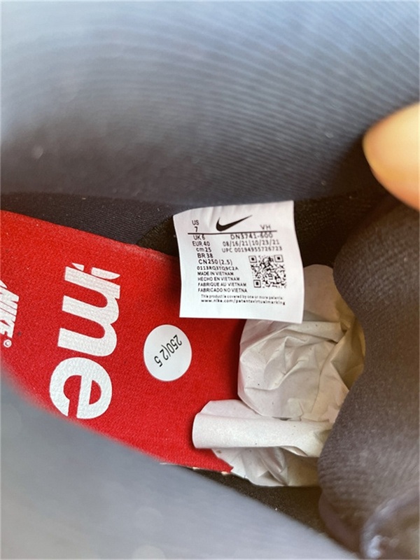 Nike Supreme Dunk SB High By Any Means Red Navy Sneakers