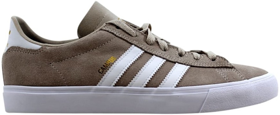 Adidas Campus Vulc 2 Chalk White Khaki DB0385 Lifestyle Shoes