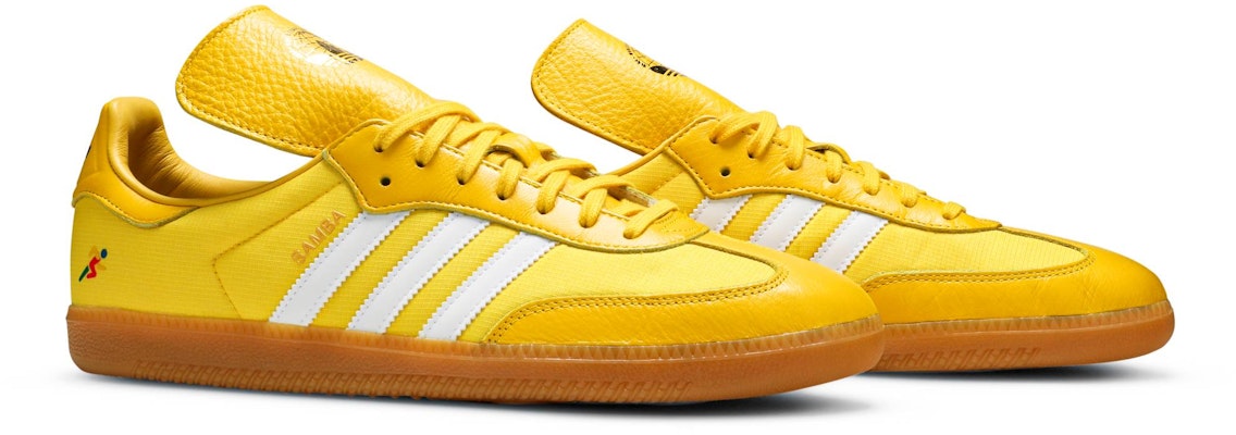 Oyster Holdings Adidas Samba OG Equipment Yellow G26699 Lifestyle Shoes