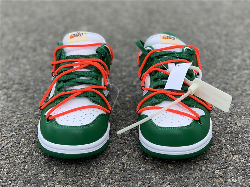 Nike Off White Dunk Low Pine Green Sneaker