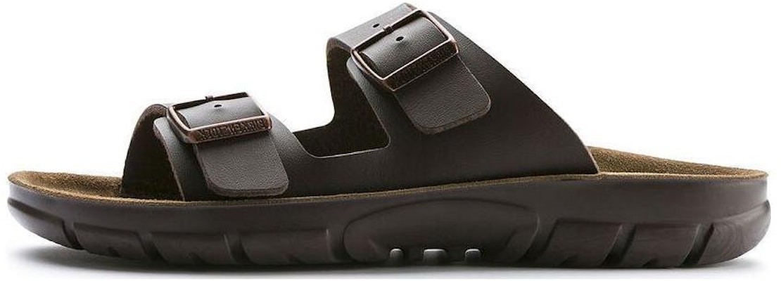 Birkenstock Arizona 0520801 Dark Brown Synthetic Leather Sandals
