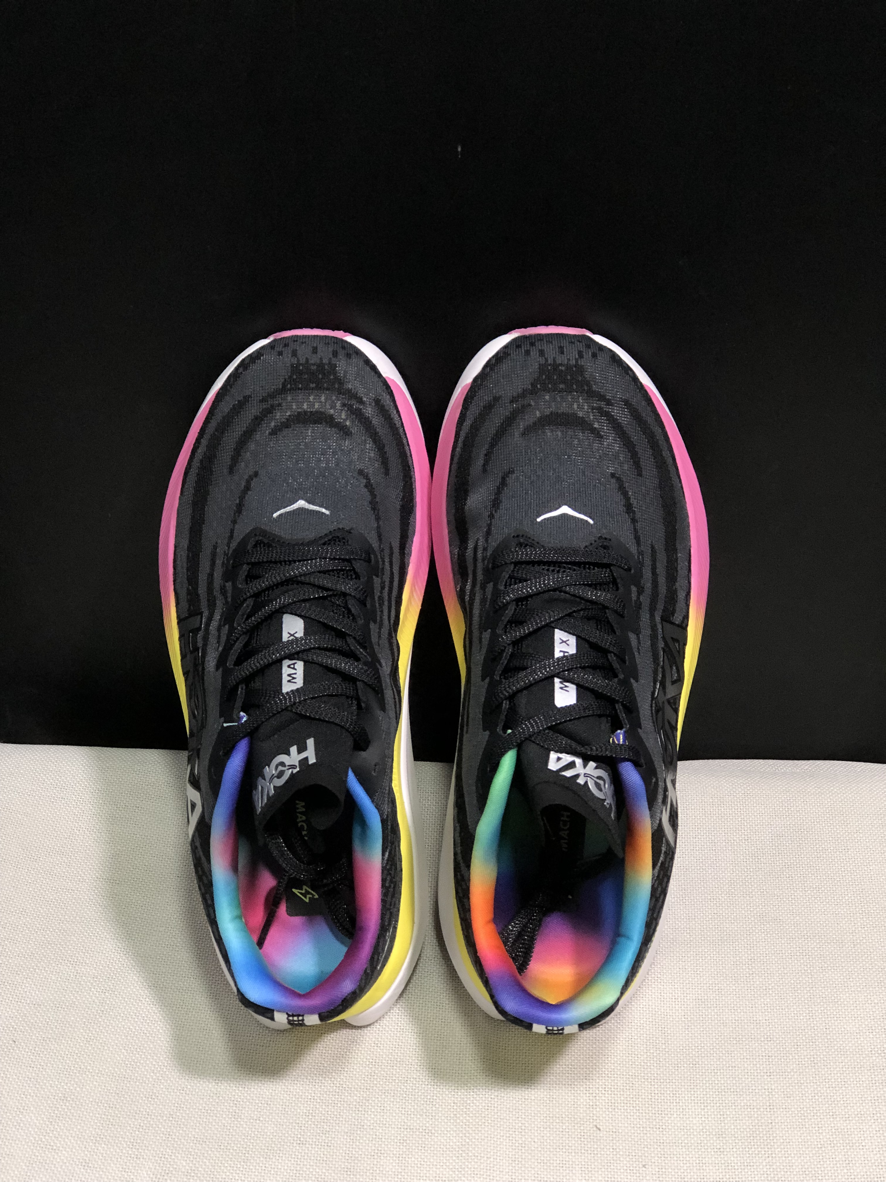 Hoka One One Mach X Low-top Running Shoes Sneakers Black