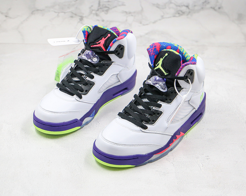 Nike Air Jordan 5 Retro 'Alternative Bel-Air' White Sneakers