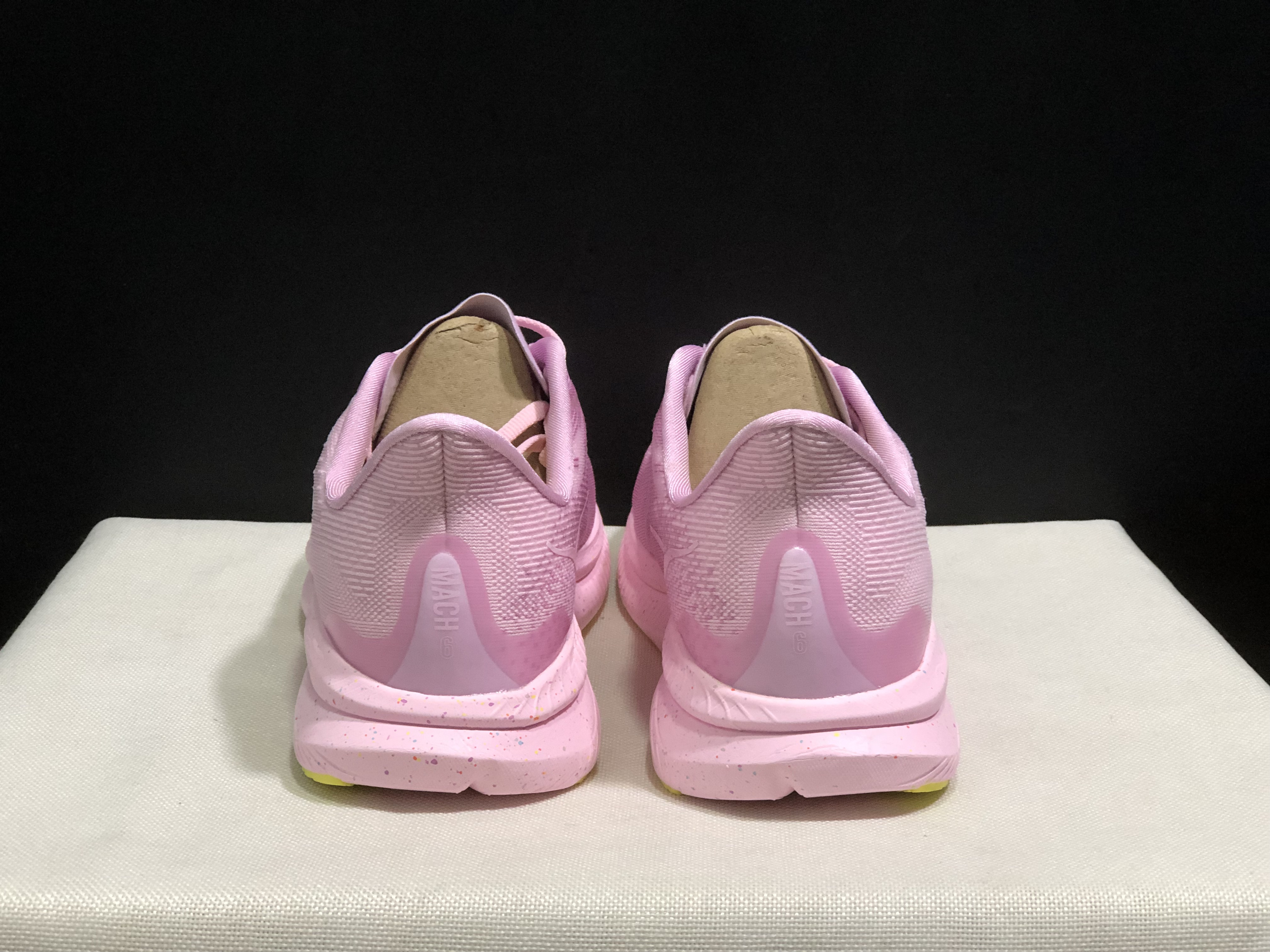 Hoka One One Mach 6 Wear-resistant Breathable Low-top Running Shoes Sneakers Pink