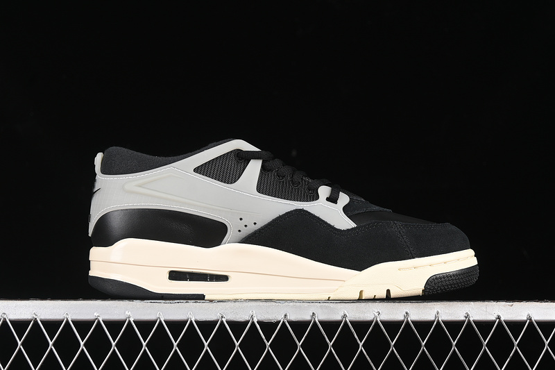 Nike Air Jordan 4 Remastered Black Sail Coconut Milk Sneakers