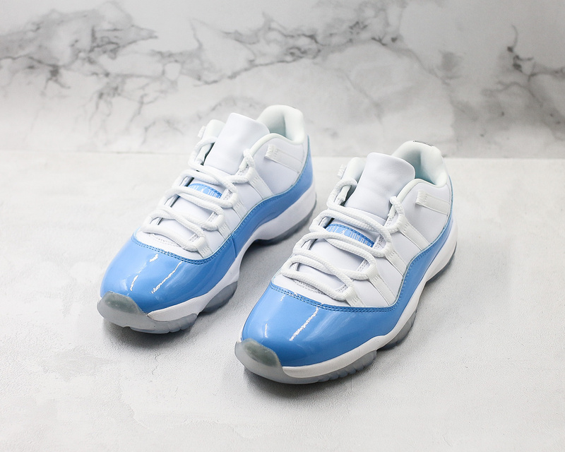 Nike Air Jordan 11 Retro Low White University Blue UNC Sneakers