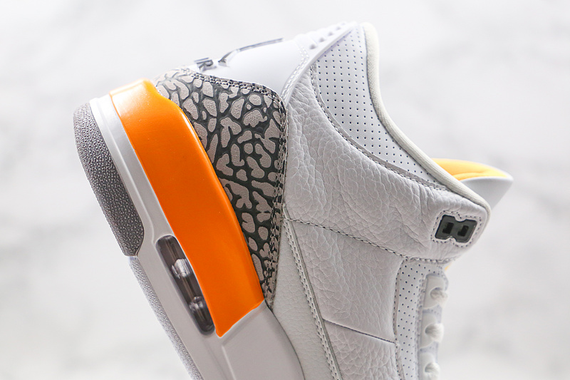 Nike Air Jordan 3 Retro Lakers Laser Orange Sneakers