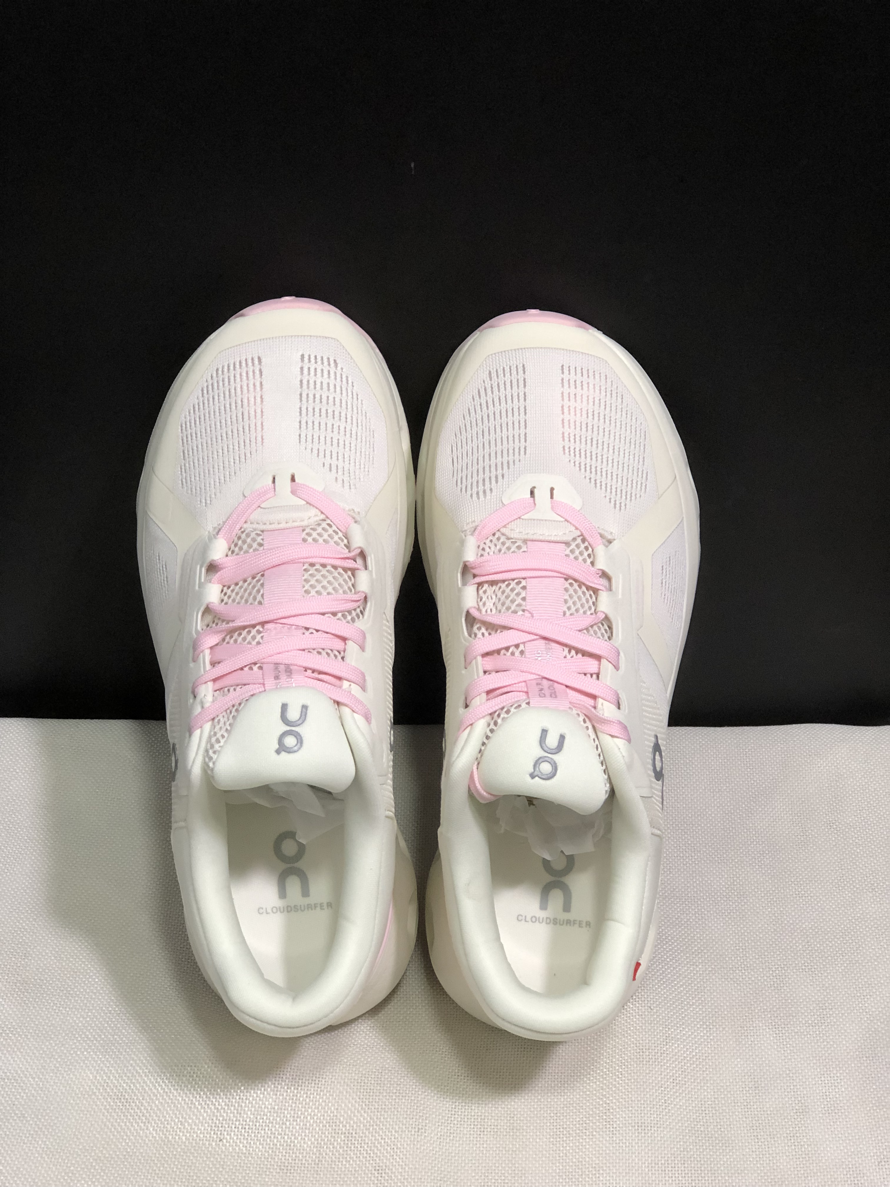 On Running Cloudrunner 2 Mesh Breathable Running Shoes Pink/Beige