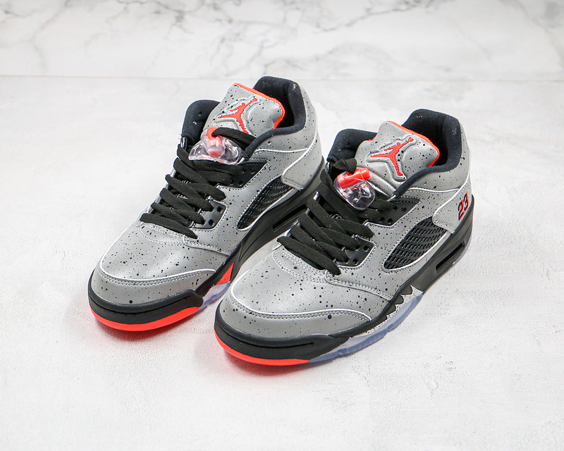 Nike Jordan 5 Retro Low Shoes Neymar 2016 Gray Sneakers