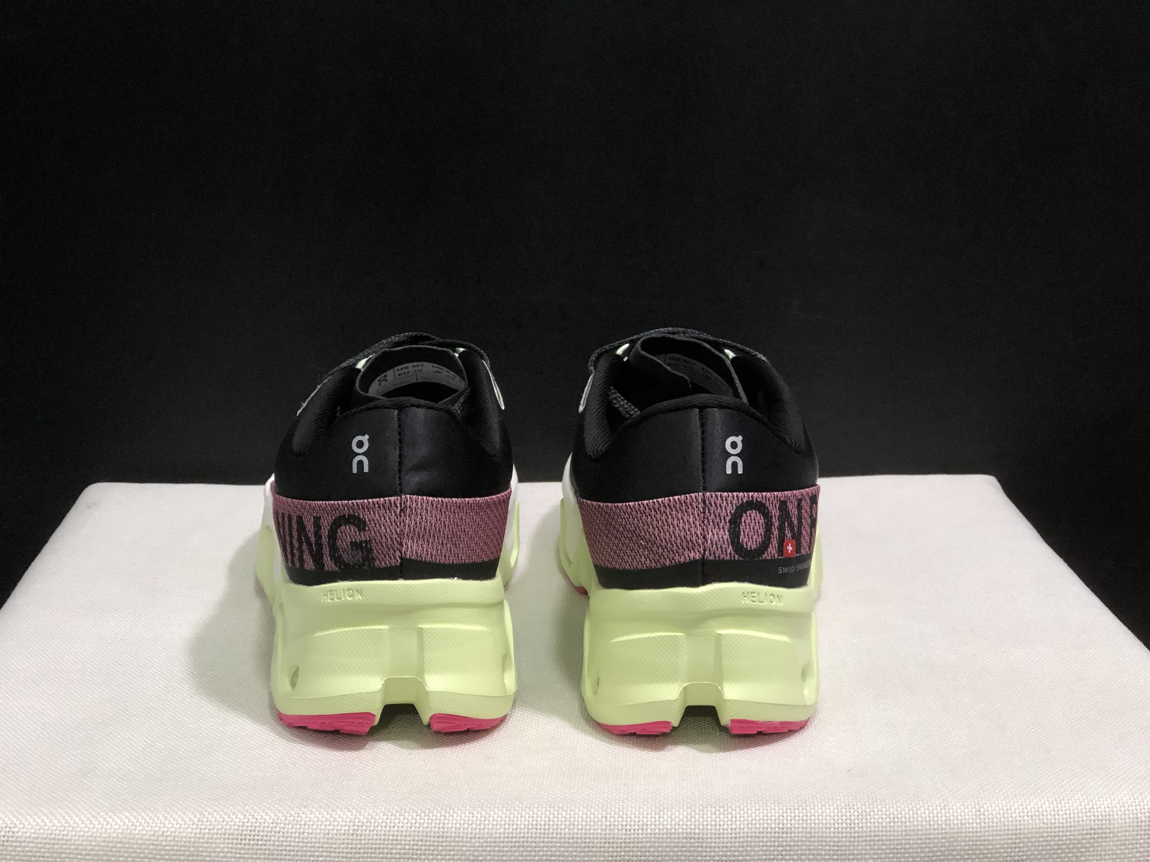 On Running Cloudmonster Hyper Running Shoes Black/Green