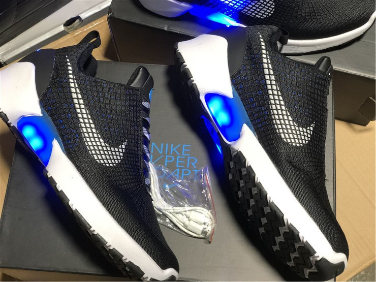 Nike HyperAdapt 1.0 Mag Black Blue Limited Sneakers