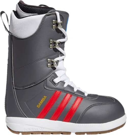 Adidas Samba ADV Boot Grey Scarlet EG9387 Lifestyle Shoes