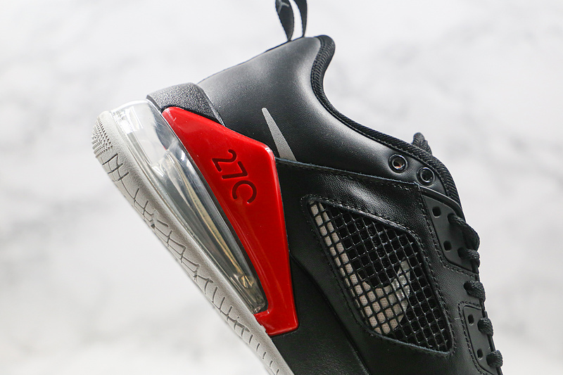 Nike Air Jordan Mars 270 Black Gray Red Sneakers