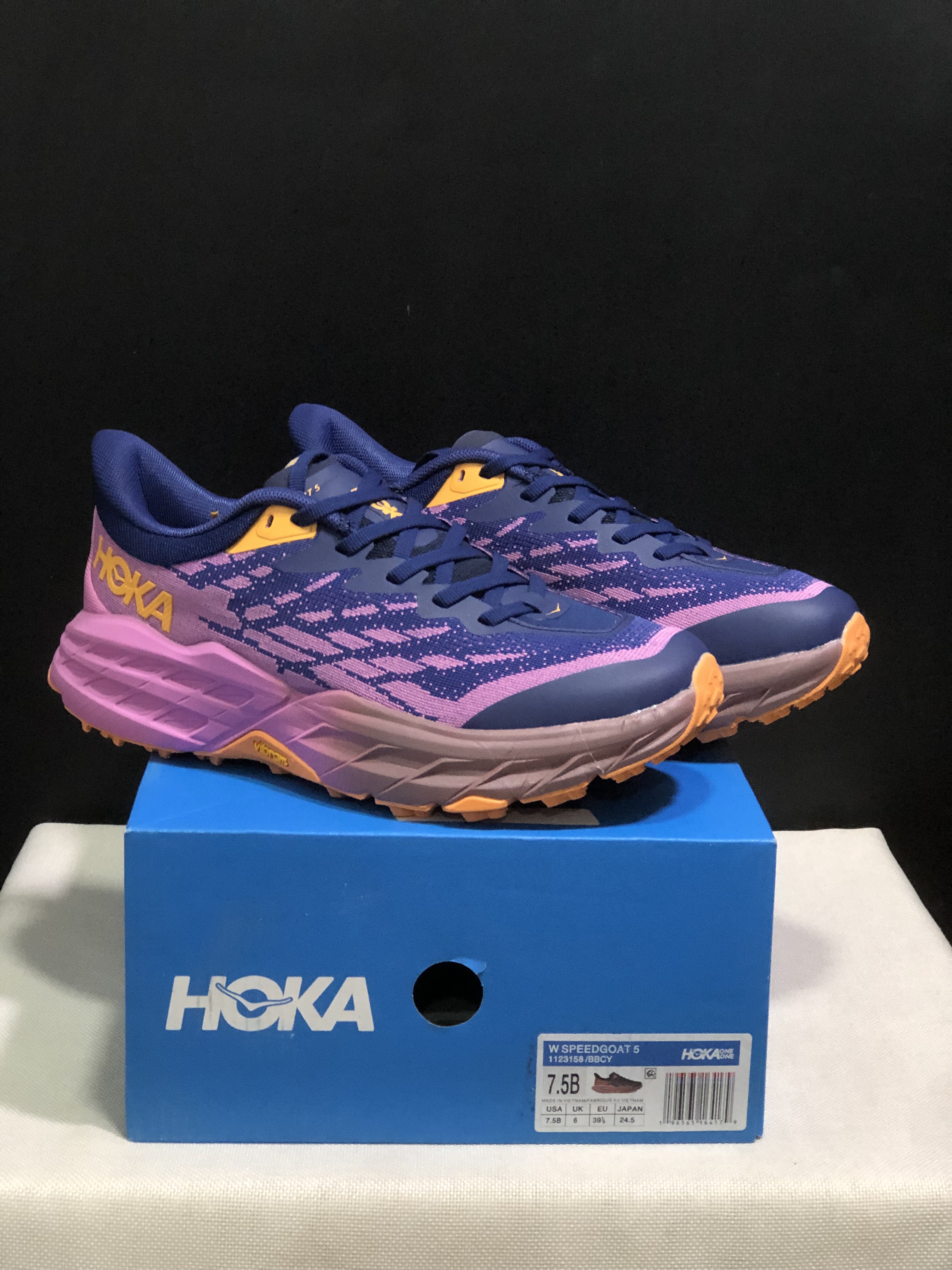 Hoka One One Speedgoat 5 Women's Trail Running Shoes Sneakers Purple
