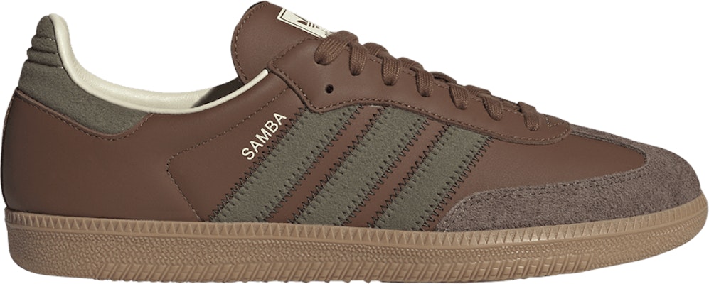 Adidas Samba OG Brown Olive Strata IE9122 Lifestyle Shoes