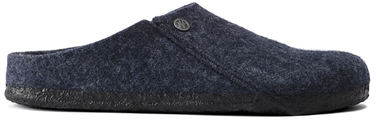Birkenstock Zermatt Shearling Wool Felt Dark Blue1017539 Fashion Slippers