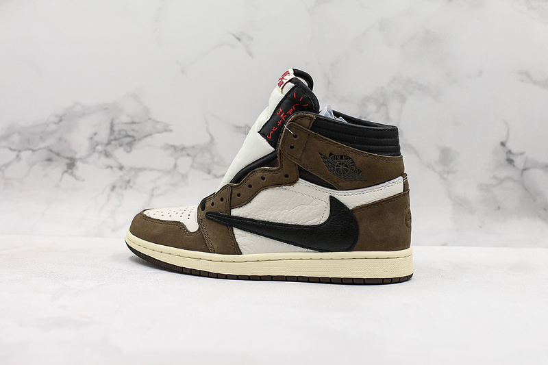 Nike Air Jordan 1 Retro High OG Travis Scott Dark Mocha Sneakers