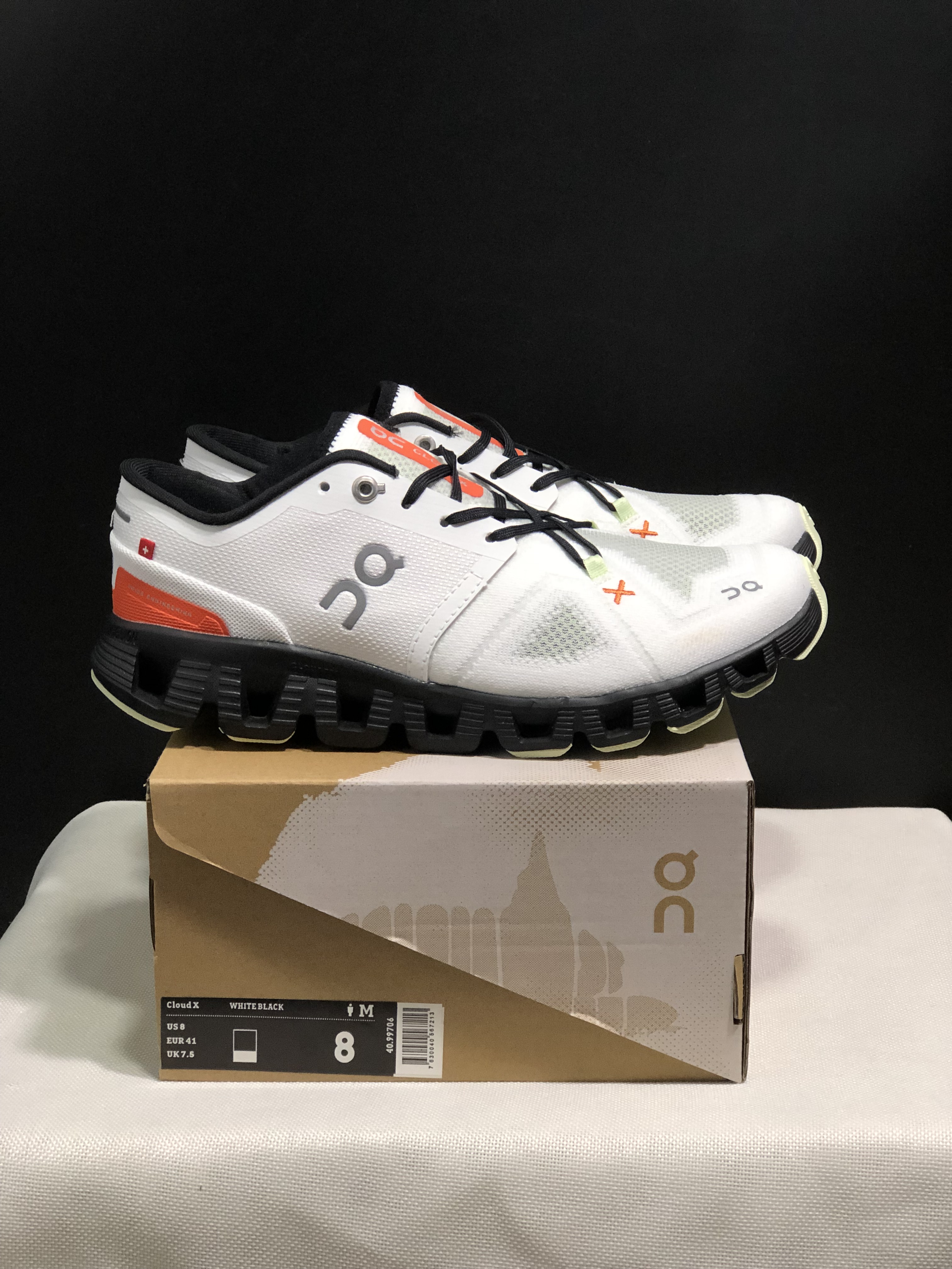 On Running Cloud X3 Shift Multi-Functional Running Shoes White/Grayish Green