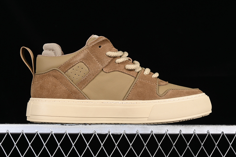 Nike Air Jordan 4 Retro Coconut Milk Soles Brown Sneakers