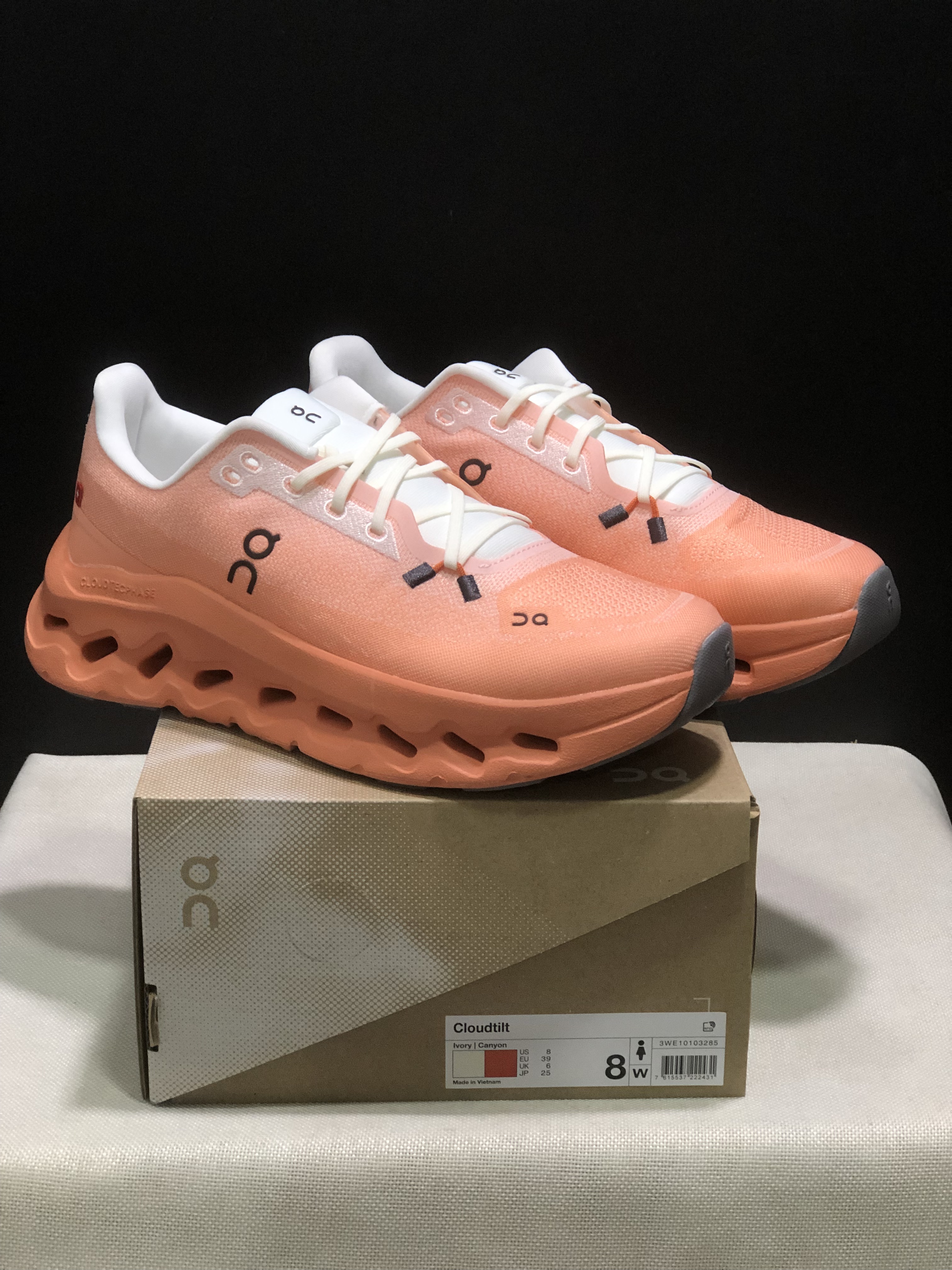 On Running Cloudtilt Durable Casual Life Shoes Bright Orange