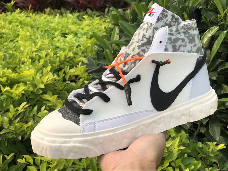 Nike Blazer Mid Readymade White Black Camo Sneakers