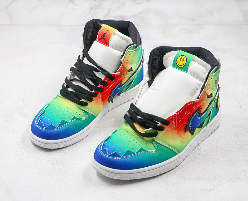 Nike Air Jordan 1 Retro High-Top Balvin Tie Dye Sneakers