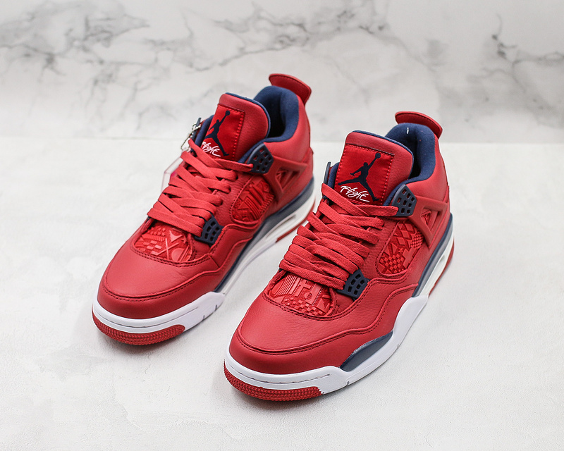Nike Air Jordan 4 Retro Red Sneakers