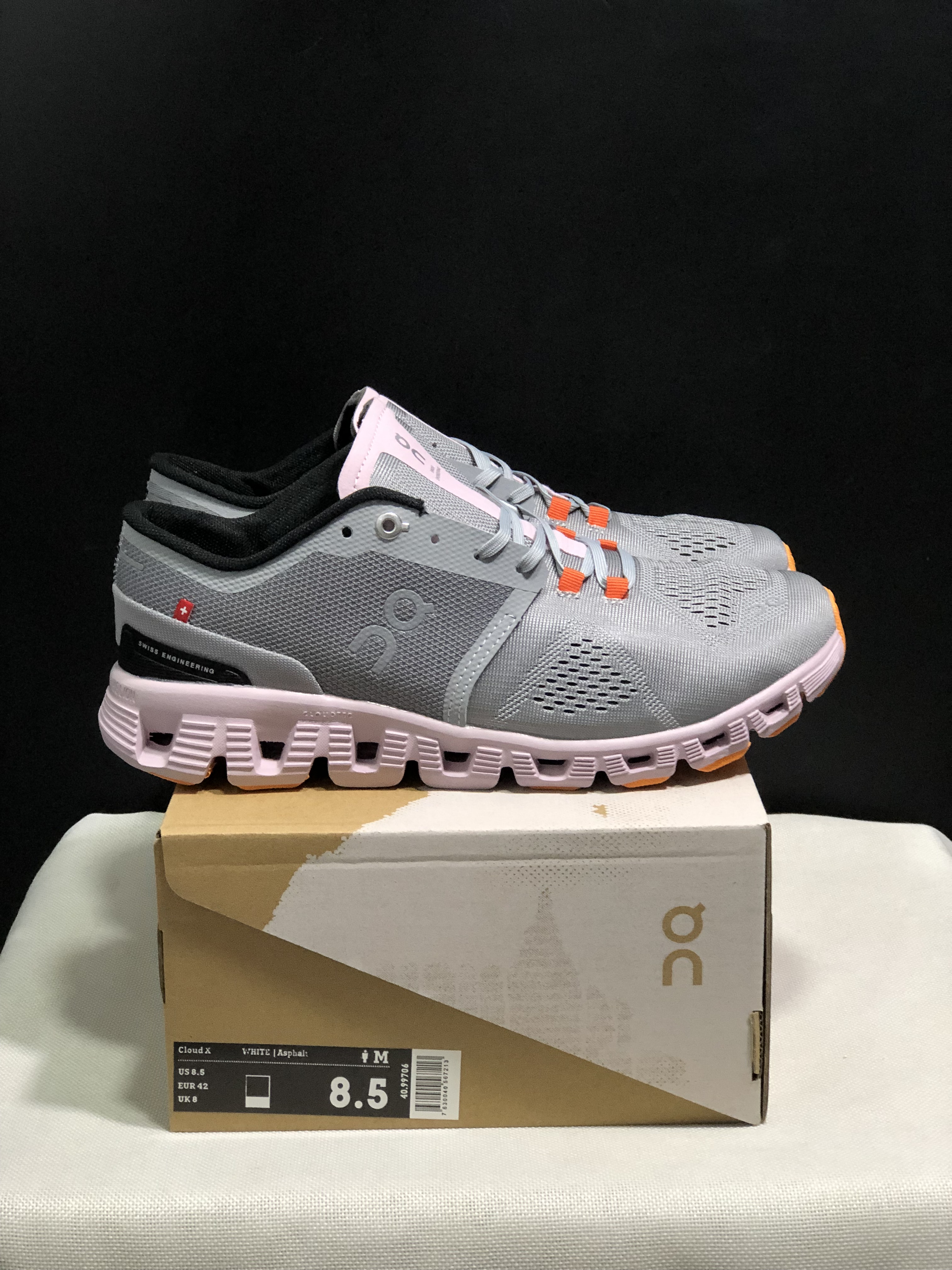 On Running Cloud X3 Shift Multi-Functional Running Shoes Alloy Ash/Pink