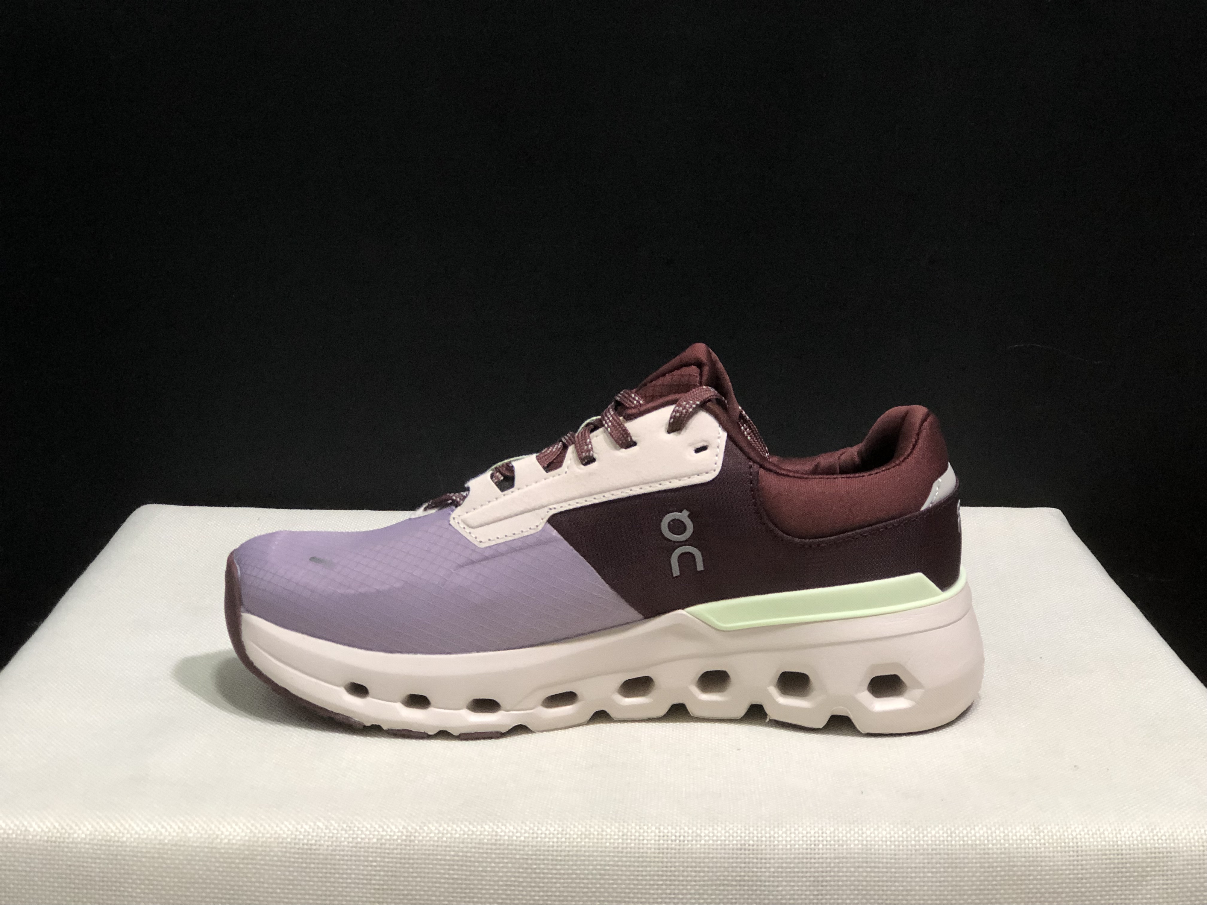 On Running Cloudrunner 2 Mesh Breathable Running Shoes Maroon/Rosewood White