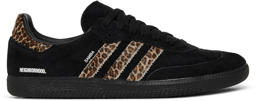 END NBHD Adidas Samba Black Leopard GX5005 Shoes