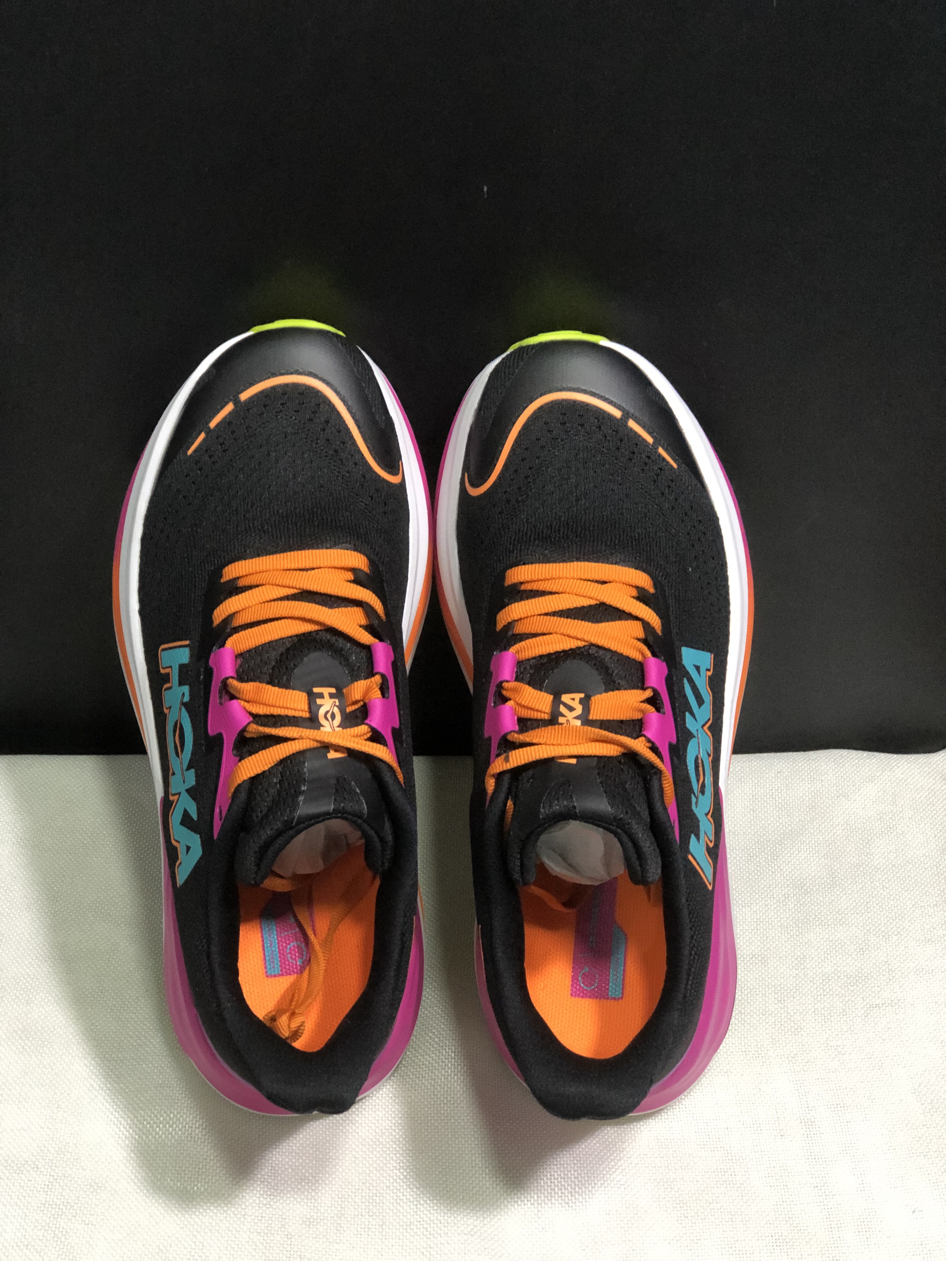 Hoka One One Skyward X Black Anti-slip Wear-resistant Running Shoes Sneakers