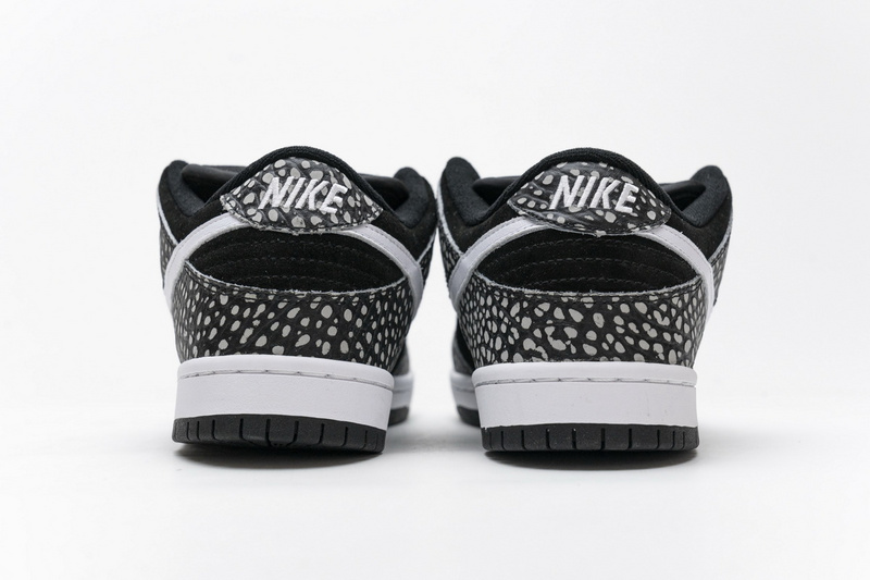 Nike SB Dunk Low Pro ISO Black White Sneakers
