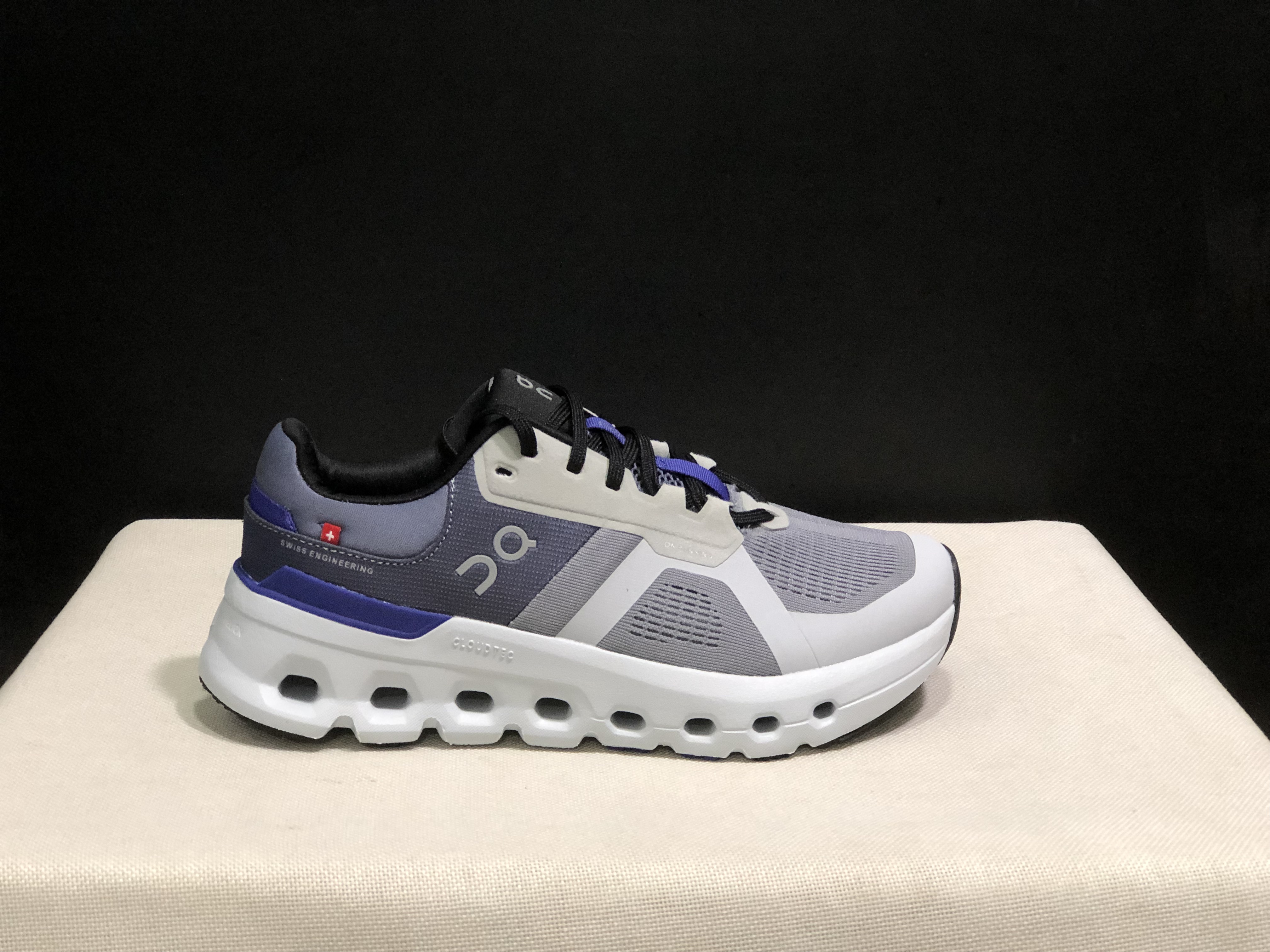 On Running Cloudrunner 2 Mesh Breathable Grey Running Shoes