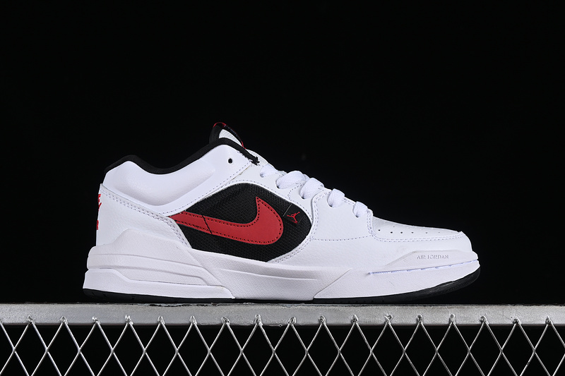 Nike Air Jordan Stadium 90 Chicago Black Red White Varsity Sneakers