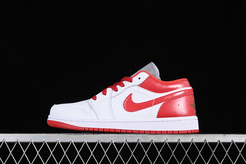 Nike Air Jordan 1 Low Gatorade Pack Football University Red White Sneakers