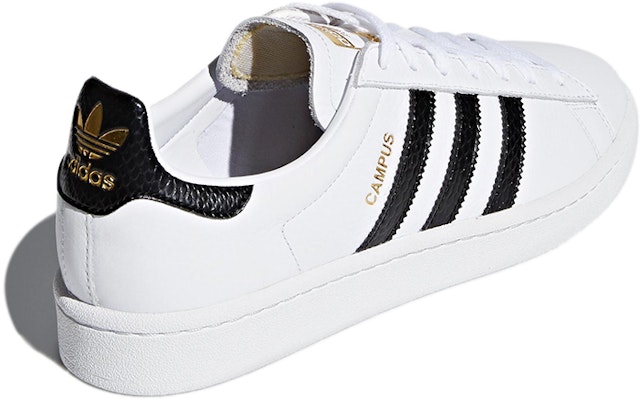 Adidas Originals Campus White Black CQ2074 Shoes