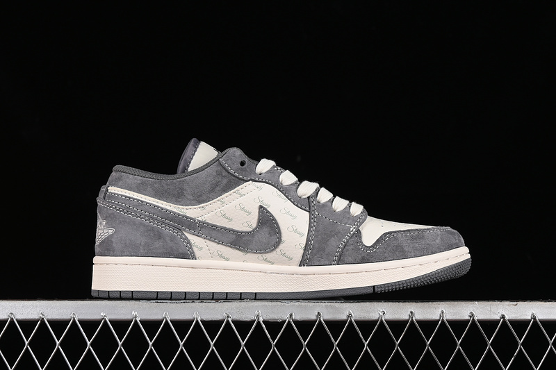 Nike Air Jordan 1 Low Neutral Grey White Sneakers