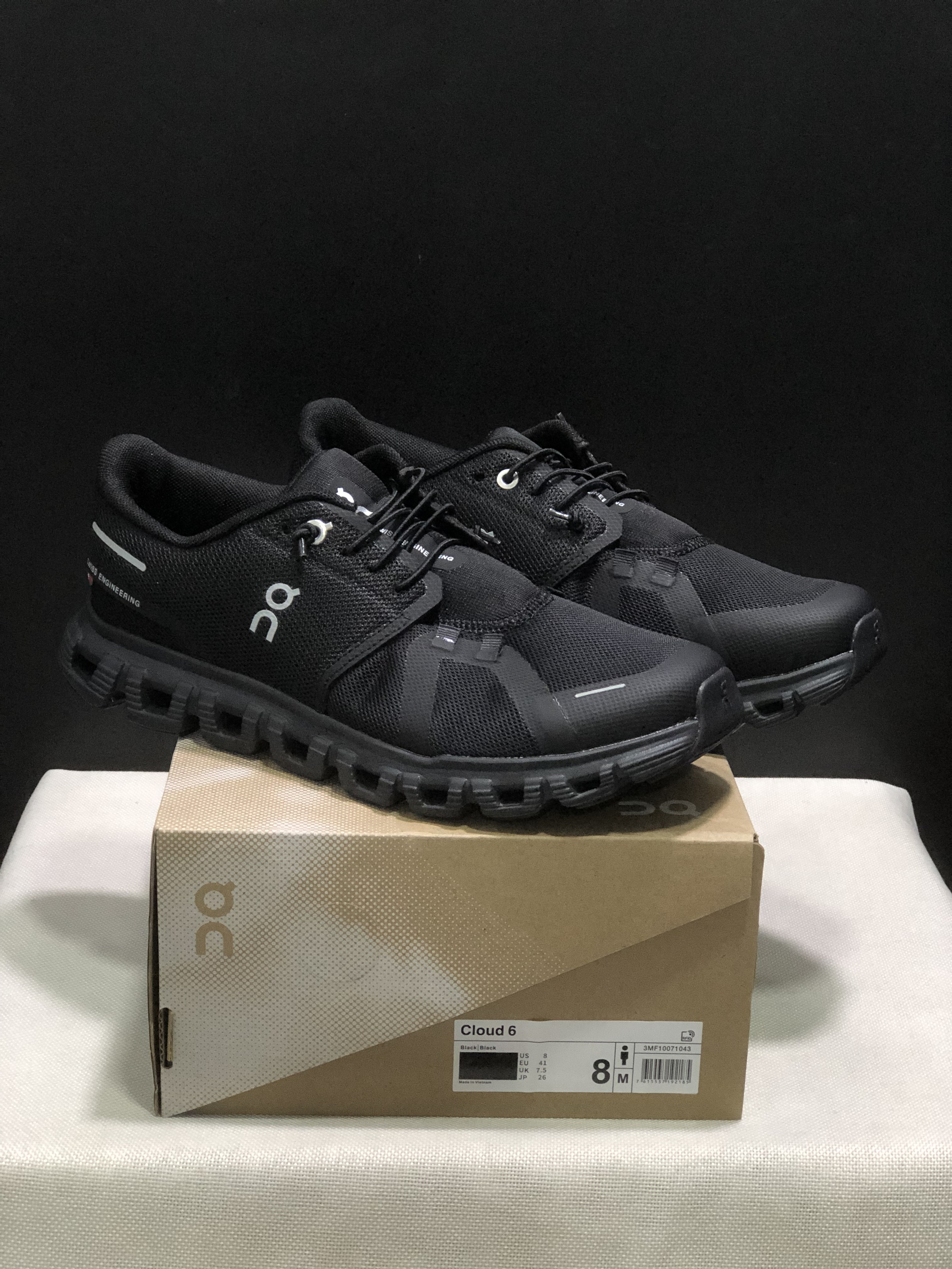 On Running Cloud 6 Casual Life Shoes Black