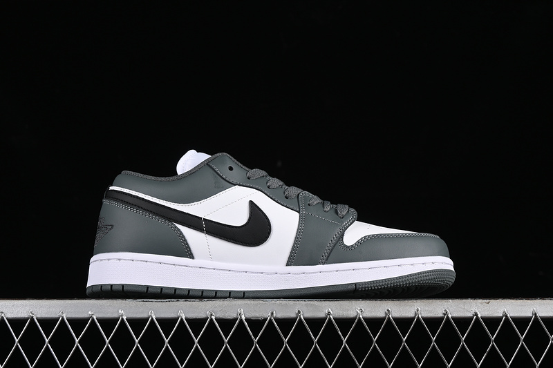 Nike Air Jordan 1 Low White Iron Grey Sneakers